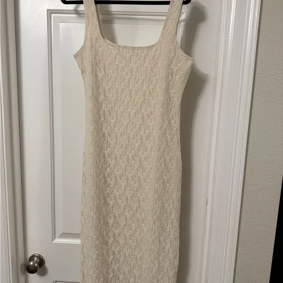 bp Women's Lace Slip in Cream - Picture 1 of 4